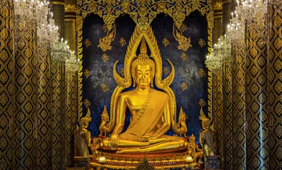 Printed roller blinds Buddha phra buddha chinnarat