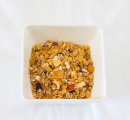 Delicious and healthy wholegrain muesli