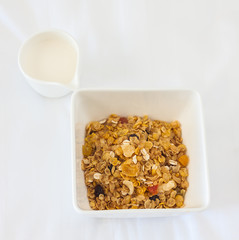 Delicious and healthy wholegrain muesli