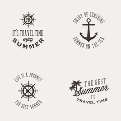 Summer Vacation label