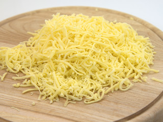 Geriebener Käse, Reibekäse, grated cheese