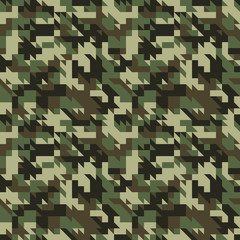 Military camouflage seamless pattern.