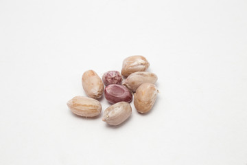 Boiled peanuts, Thai snack.