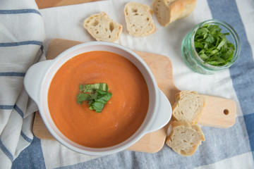 Tomatencremesuppe 