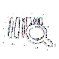 people shape a barcode buy icon