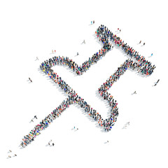 people  paper clip icon