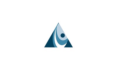  abstract triangle logo