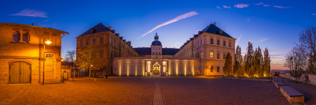 Panorama Schloss Neu Augustusburg in Wei&szlig;enfels, Sachsen-Anhalt