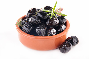 black olives