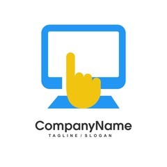 Computer logo icon Vector
