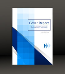 Template Design for Cover Report. Flyer. Poster in A4 size.