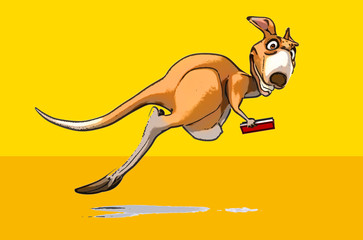 Fun kangaroo © Julien Tromeur