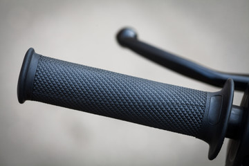 Motorcycle handlebar detail