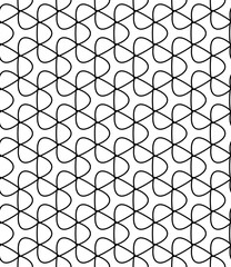 Vector modern seamless geometry pattern triangle, black and white abstract geometric background, pillow print, monochrome retro texture, hipster fashion design