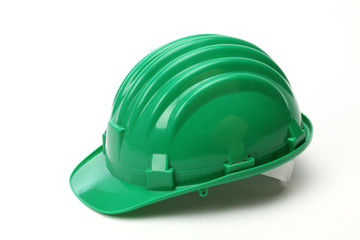 Green helmet