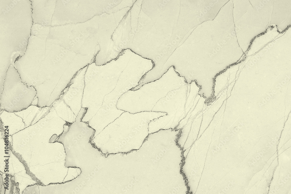 Poster Curved line on marble for pattern and background