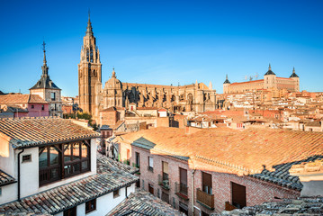 Obraz premium Toledo, Castilla la Mancha, Spain