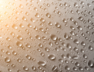 Water drops background
