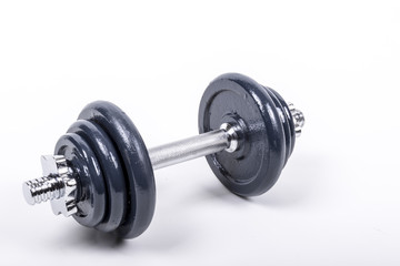 Naklejka premium A Single Dumbbell