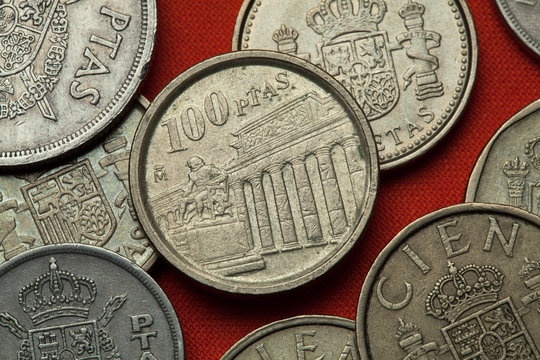 Coins Of Spain. Prado Museum