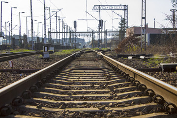 Obraz premium Railroad tracks