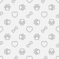 Dog minimal pattern