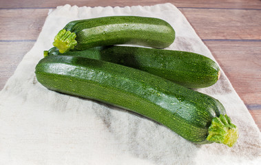 Fresh, young zucchini