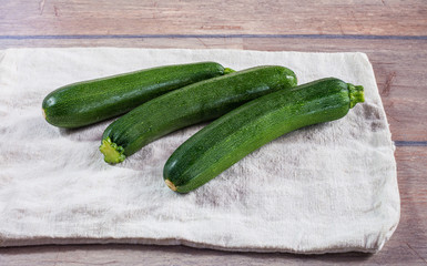 Fresh, young zucchini