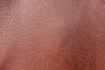 Fototapeta premium Background. Imitation brown leather