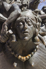 Obraz premium Nürnberg, Brunnenfigur