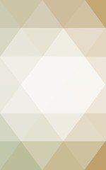 Fototapeta premium Brown polygonal design pattern, which consist of triangles and gradient in origami style.