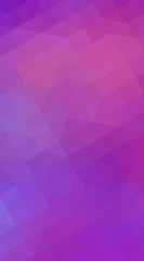 Multicolor purple, pink polygonal design illustration, which con