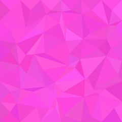 Obraz premium Magenta irregular triangle mosaic background