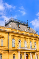 Fototapeta premium Szekesfehervar Old Town in Hungary