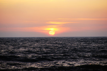 Sunset Black sea
