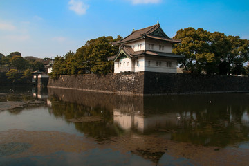 Fototapeta na wymiar 冬　皇居の風景