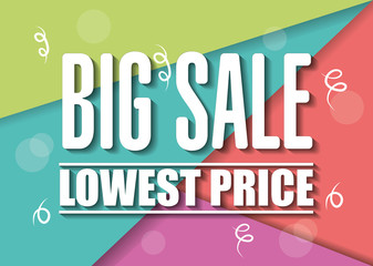 Big sale design 