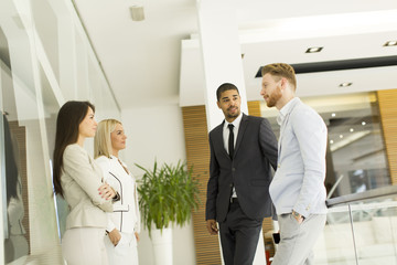 Young people in the office