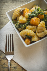 Gnocchi Squash Kale