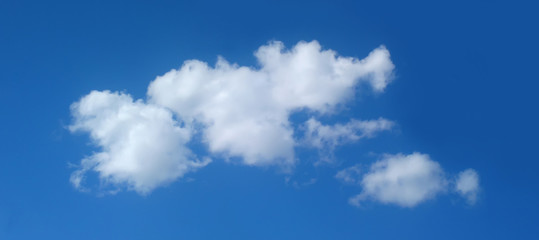Naklejka na ściany i meble Cloud and sky