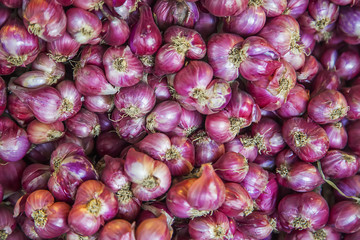 Onions on the market
