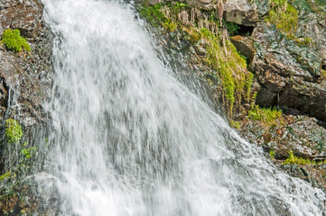 Wasserfall, Gebirgsbach