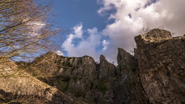 Cheddar Gorge - time lapse video