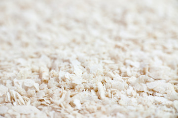 Porridge fast food for children closeup