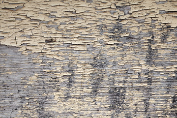 peeling painted panel