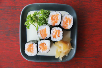 Salmon Maki sushi