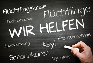 Willkommen Flüchtlinge