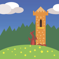 Dragon guard tower