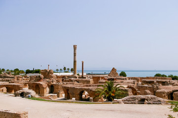 Carthago (Carthage), ruins of capital city. Tunis, Tunisia.