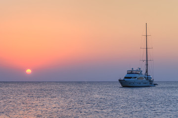 sail boat on sea